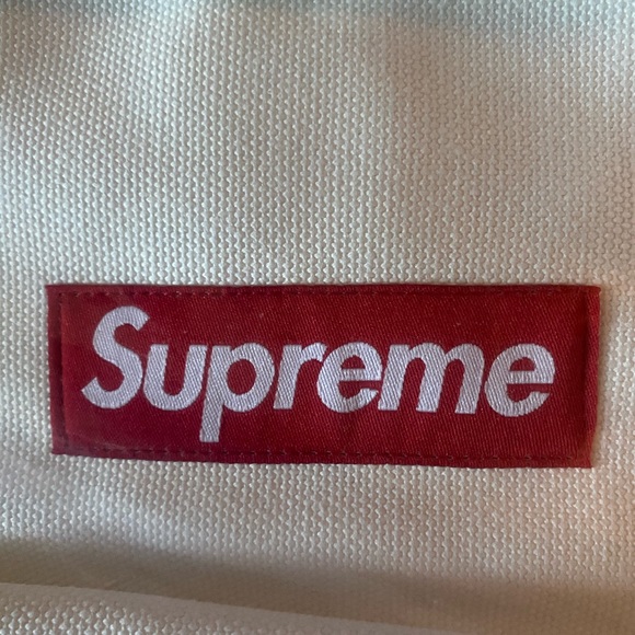 NEW! SUPREME CANVAS BACKPACK🔥-White - Picture 5 of 16